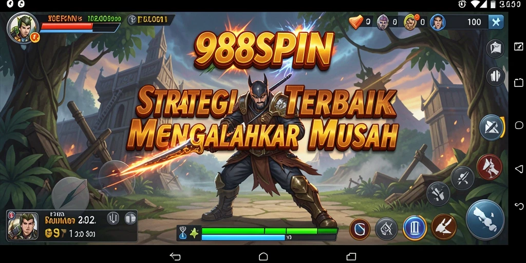 Tampilan gameplay 988SPIN yang menegangkan dan penuh strategi.