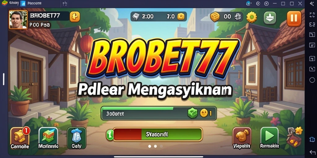 Tangkapan layar gameplay BROBET77 menampilkan keseruan permainan Idle.