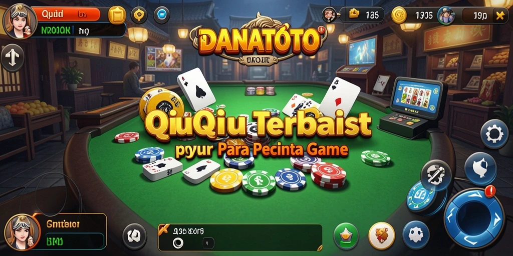 Tampilan gameplay QiuQiu yang seru dan interaktif.
