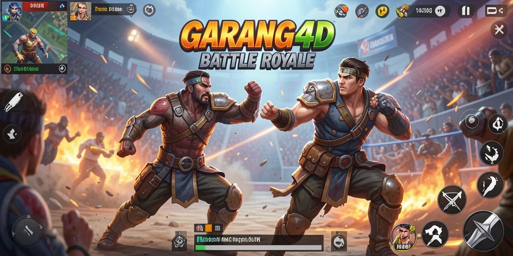 Gameplay yang mendebarkan dan penuh aksi di GARANG4D.