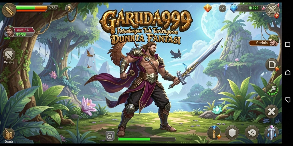 Tampilan gameplay GARUDA999 yang menampilkan petualangan seru.