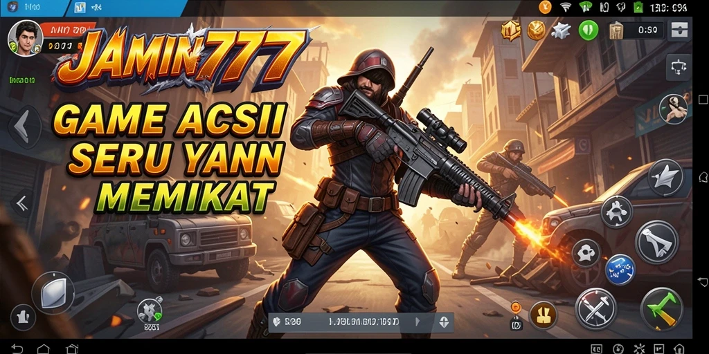 Screenshot menampilkan aksi mendebarkan dalam permainan JAMIN777.