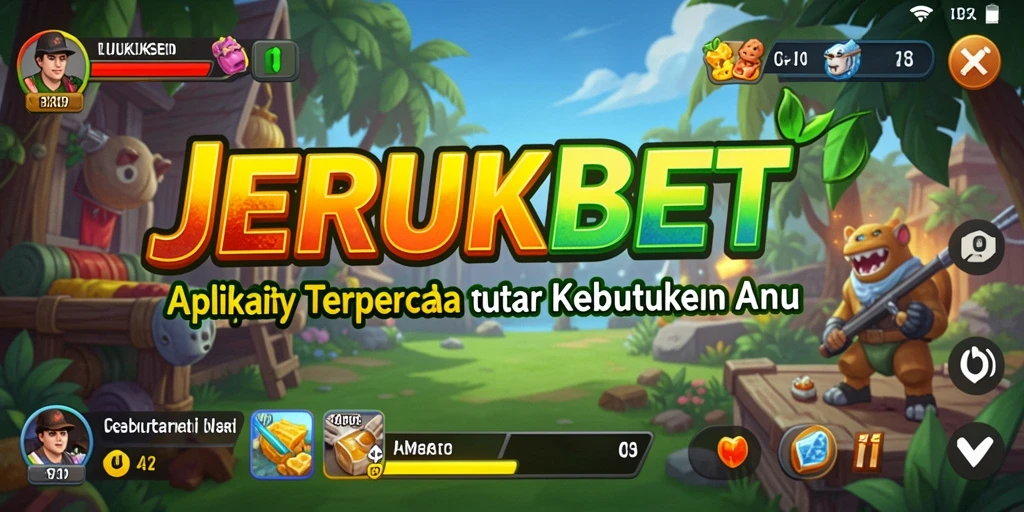 Tampilan antarmuka utama JERUKBET dengan fitur Utility yang canggih.