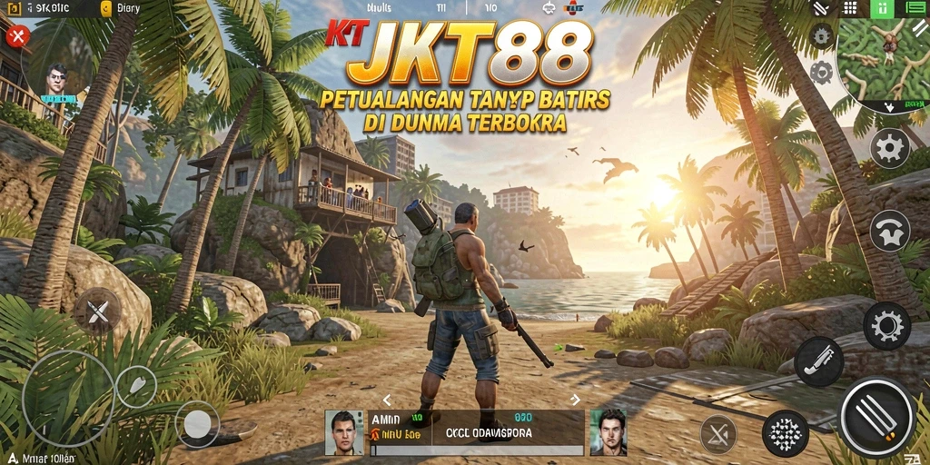 Tampilan gameplay menarik dari JKT88 di dunia terbuka.