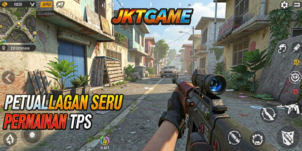 Gameplay seru dan grafis memukau dari JKTGAME dalam aksi.