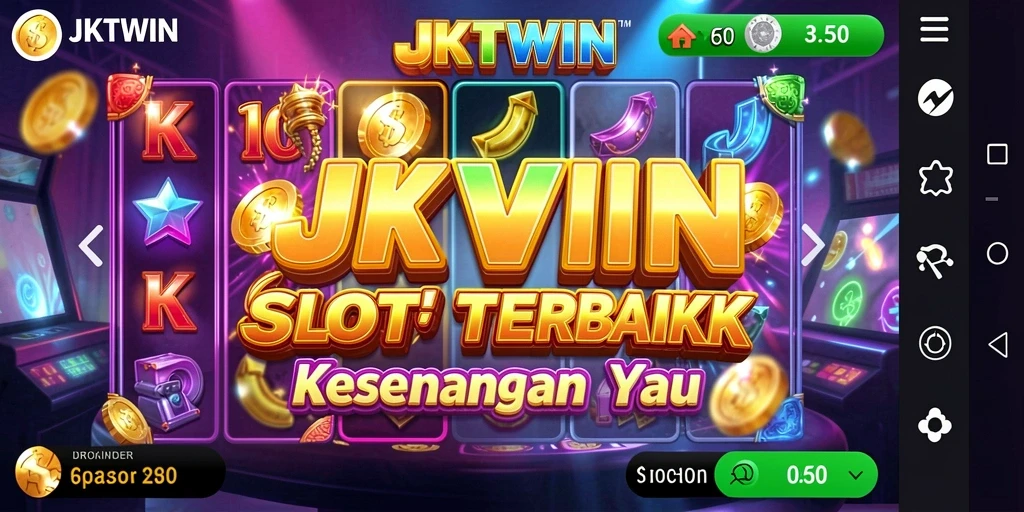 Screenshot gameplay <strong>JKTWIN</strong> menampilkan suasana slot yang mendebarkan.