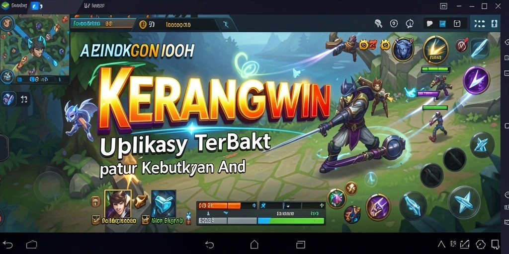 Tampilan antarmuka utama KERANGWIN dengan fitur tugas dan pengingat.
