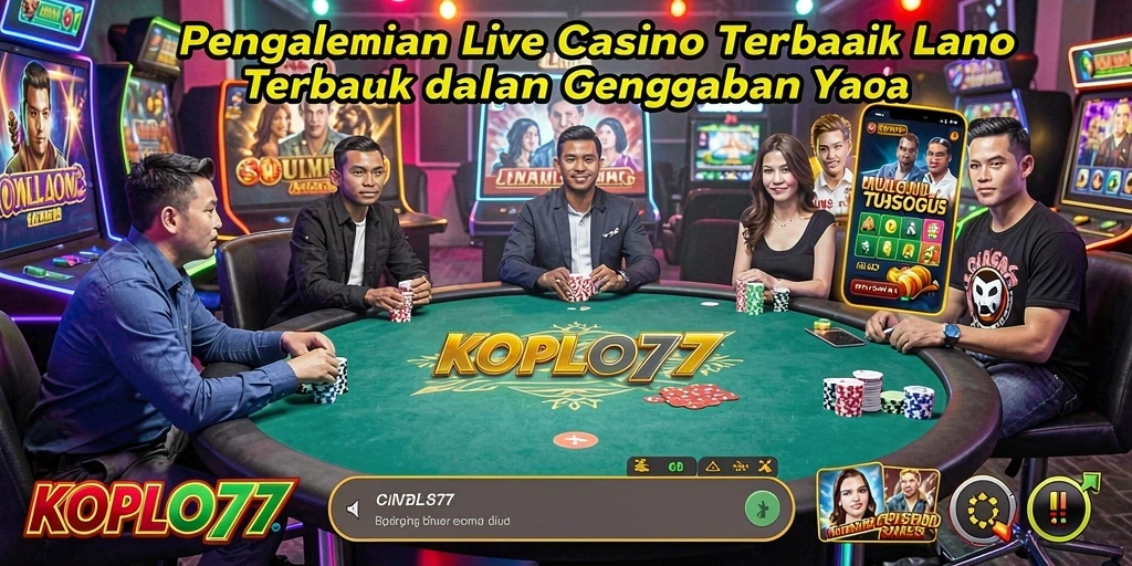Gameplay KOPLO77 yang seru dalam suasana Live Casino.