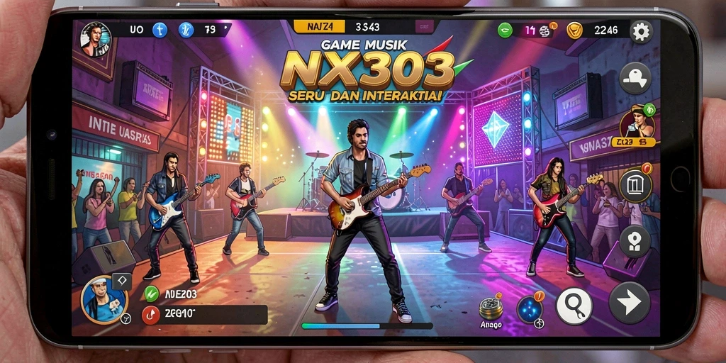 Tangkapan layar menampilkan gameplay NX303 yang menarik.