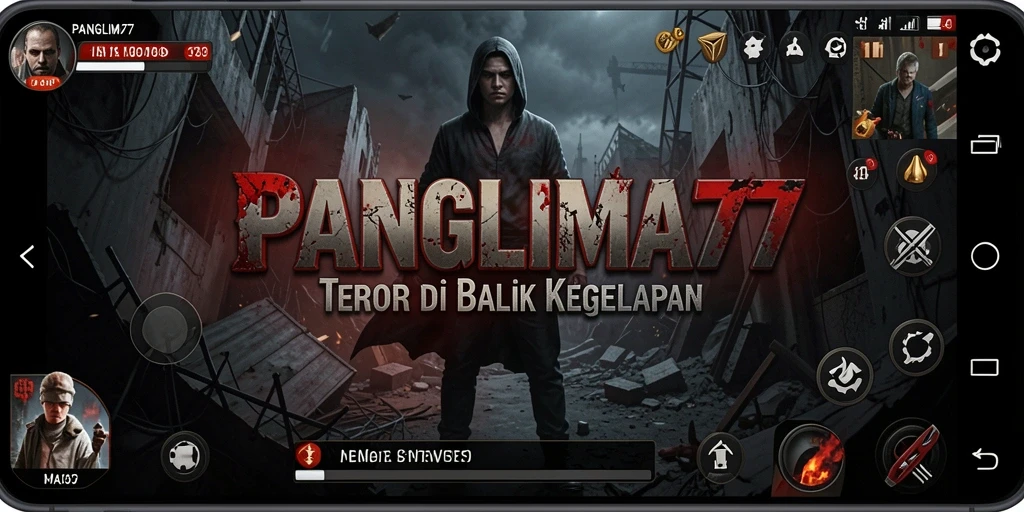 Gameplay <strong>PANGLIMA77</strong> yang mencekam dengan suasana horor yang mendalam.