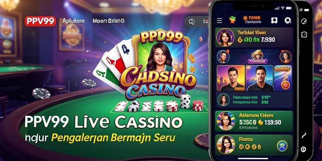 Tangkapan layar PPV99 menampilkan gameplay Live Casino yang mendebarkan.