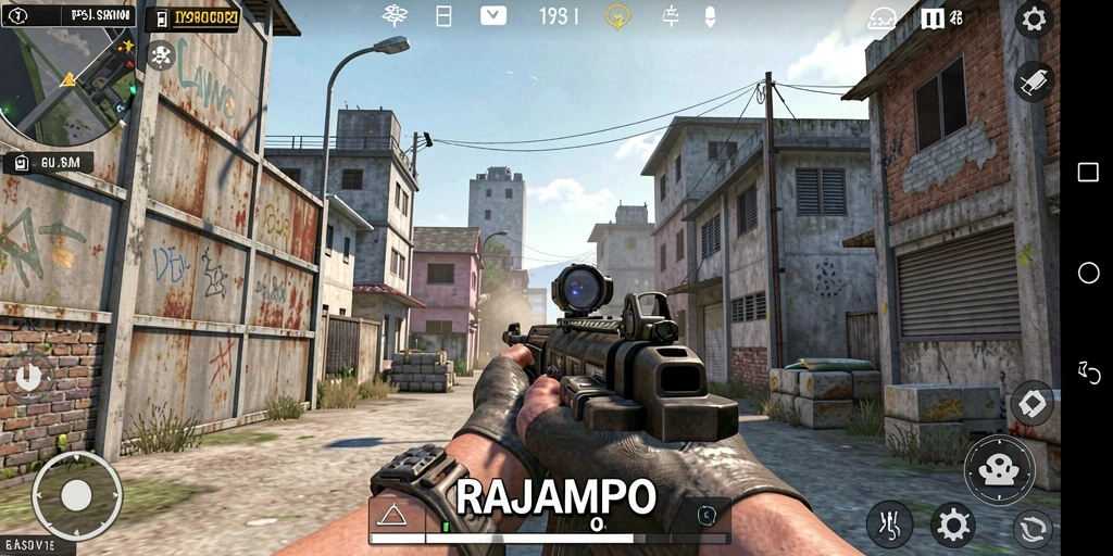 Gameplay seru dan grafik menakjubkan di RAJAMPO.