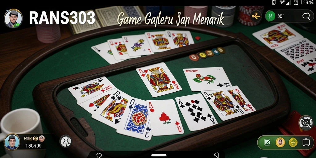 Tampilan screenshot gameplay Gaple yang menarik dan interaktif.