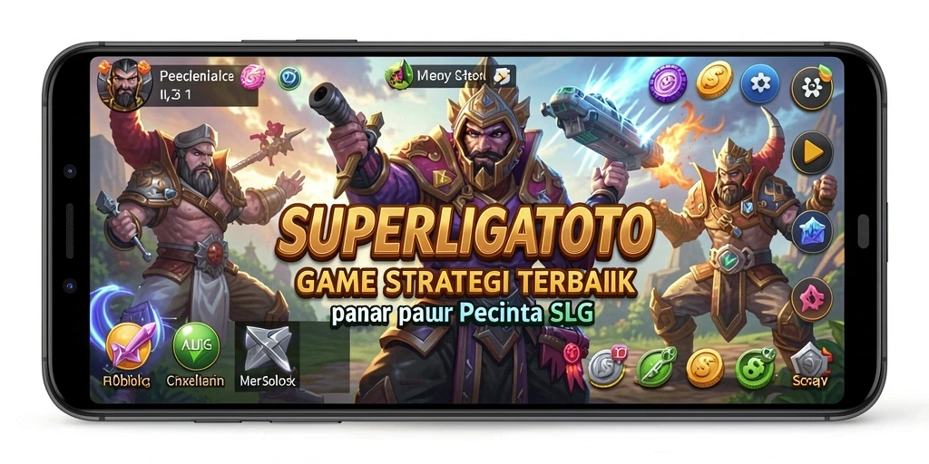 Screenshot SUPERLIGATOTO menampilkan pertarungan strategis yang mendebarkan.